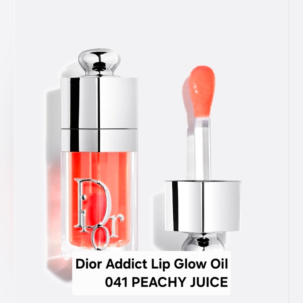 Dior Addict Lip Glow Oil 041 PEACHY JUICE. 💥NEW💥BNIB